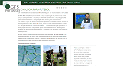 Desktop Screenshot of gpsprosoccer.com.br